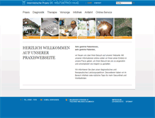 Tablet Screenshot of praxis-dr-haag.de